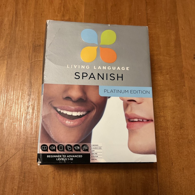 Platinum Ser.: Living Language Spanish by Living Language Staff (2011, Kit,…