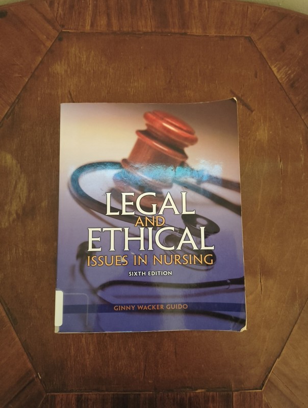 Legal and Ethical Issues in Nursing by Ginny Guido (2013, Hardcover)