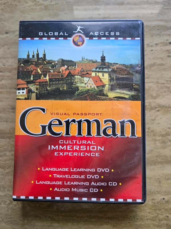 Visual Passport German Cultural Immersion Experience CD & DVD set