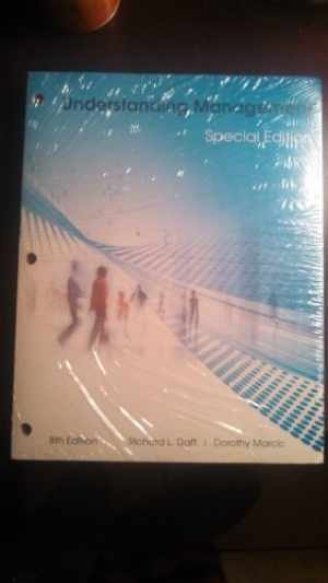 Understanding Management – Paperback, by Daft Richard L.; Marcic Dorothy – Good