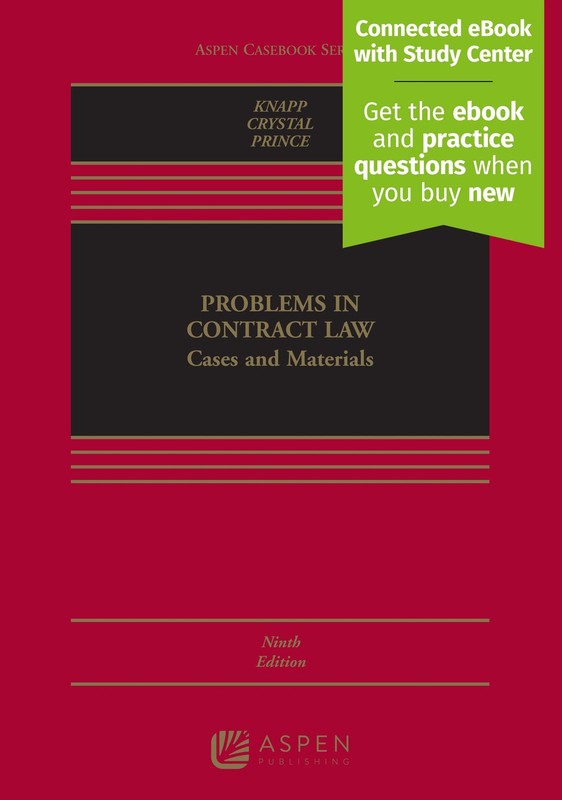 Problems in Contract Law: Cases and Materials (Aspen Casebook) – hardcover K…