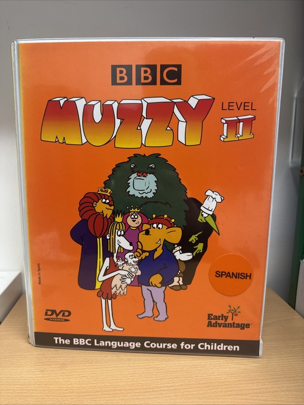 BBC MUZZY LEVEL 2 – Spanish Language Course for Children on DVD