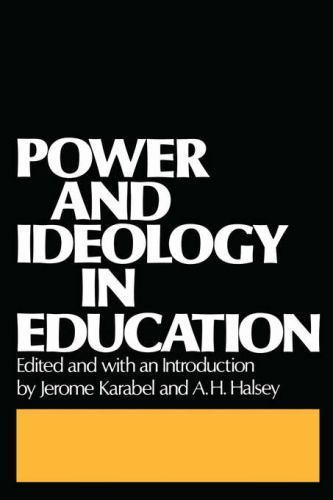 Power and Ideology in Education – 0195021398, paperback, Jerome Editor Karabel