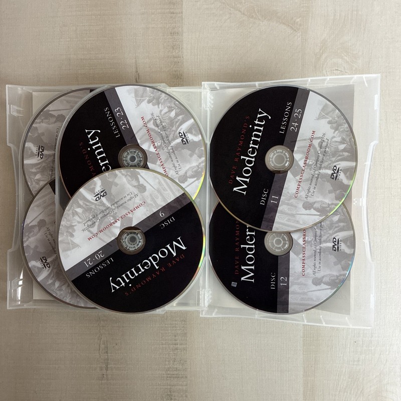Dave Raymond History Modernity Full Set DVDs Student Reader Teacher Guide gallery