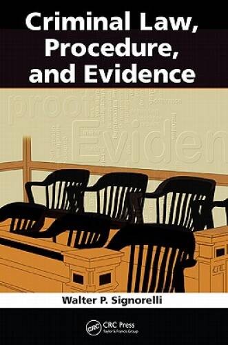 Criminal Law, Procedure, and Evidence – Paperback – VERY GOOD