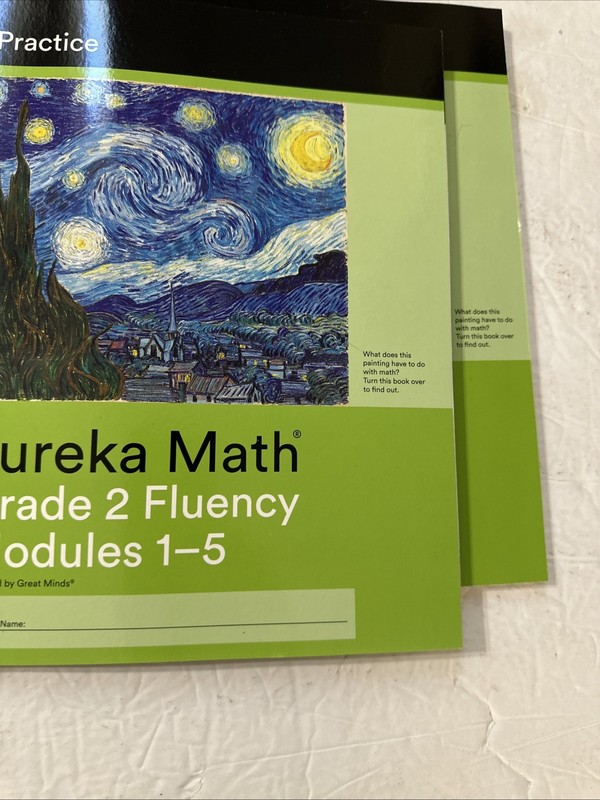 Eureka Math Practice Grade 2 Fluency Modules 1 - 5 And Modules 1-3 Lot gallery