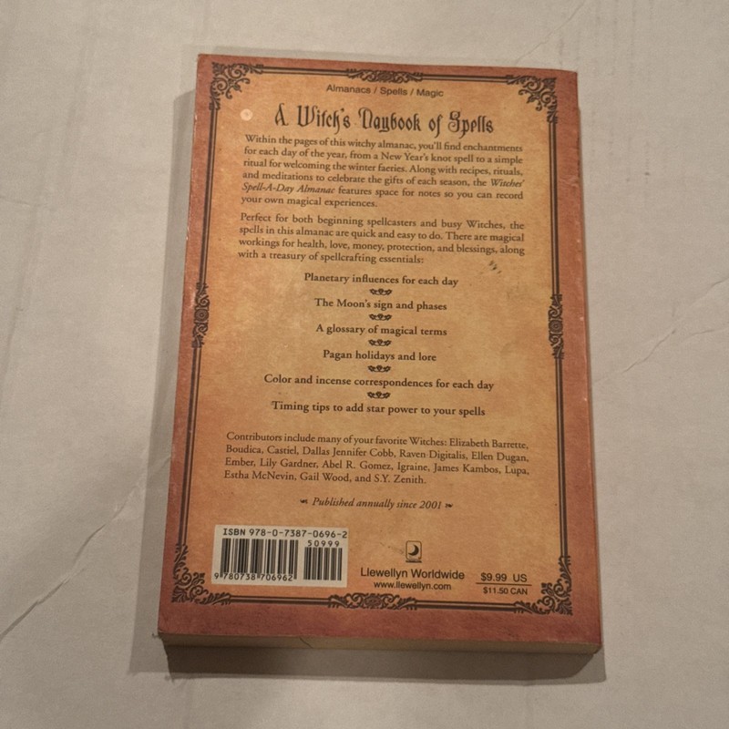 Annuals-Witches' Spell-A-Day Almanac Ser.: Llewellyn's 2010 Witches' Spell-A-Day gallery