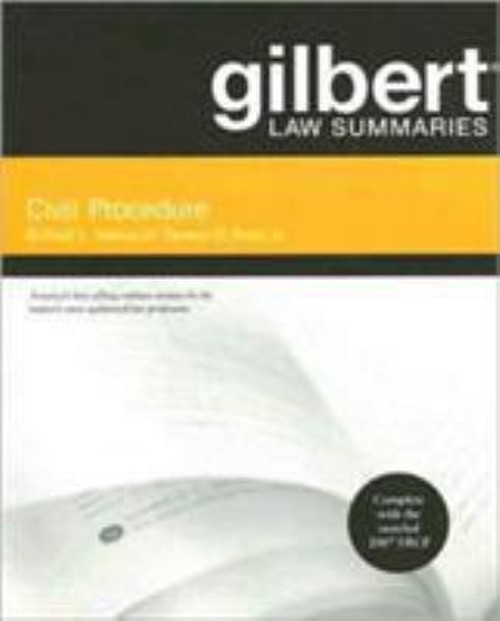 Gilbert Law Summaries on Civil Procedure Paperback