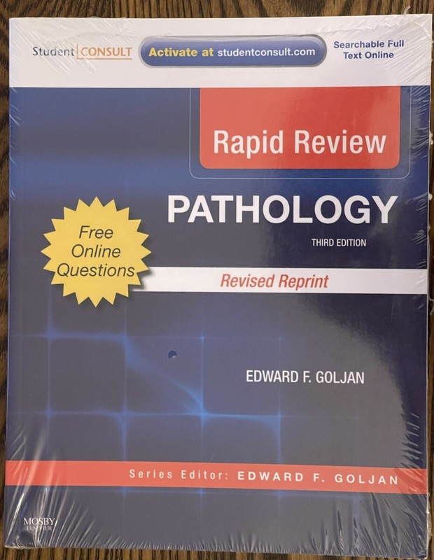RAPID REVIEW PATHOLOGY By Goljan Edward F. Md / New Shrinkwrapped