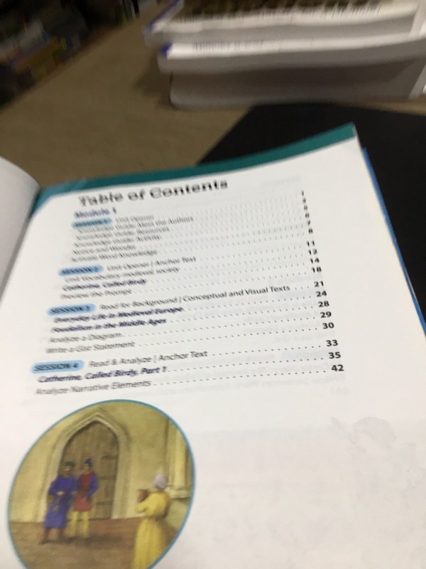 Magnetic Literacy 2 Unit 6 2027 Edition "Growing Up in the Middle Ages NEW BOOK gallery