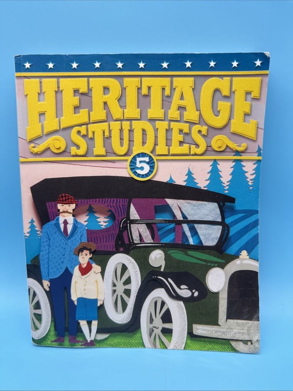 Bob Jones Heritage Studies 5 Student Text (4th Edition) 5th Grade History