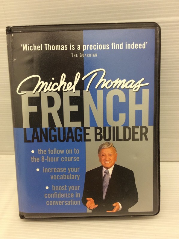 Michel Thomas French Language Builder Cassette By Thomas, Michel Audio Cassette