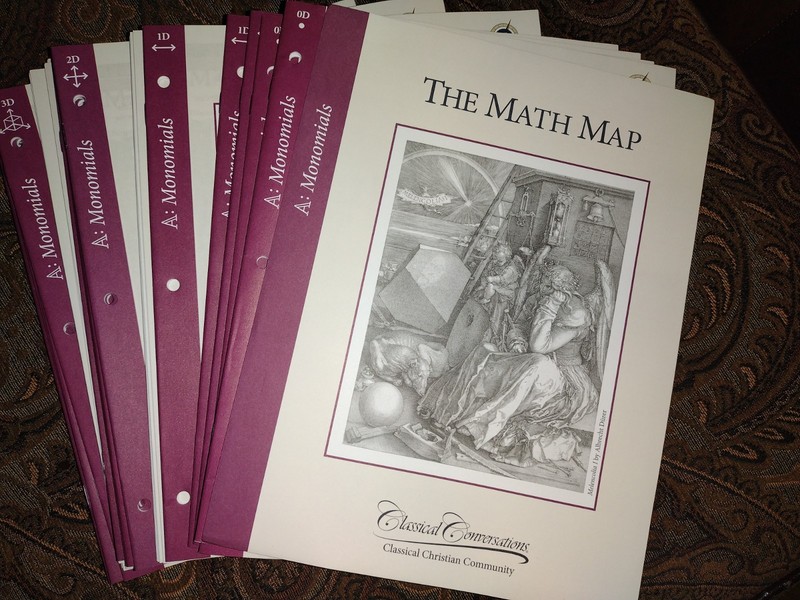 Classical Conversations Challenge B The Math Map Monomials