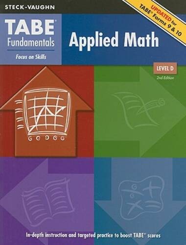 TABE Fundamentals: Student Edition Applied Math, Level D – Paperback – GOOD