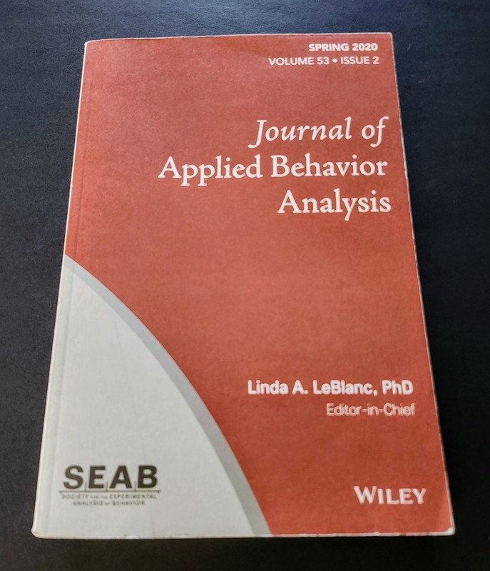 Spring 2020 Wiley Linda A. LeBlanc, PhD Journal of Applied Behavioral Analysis