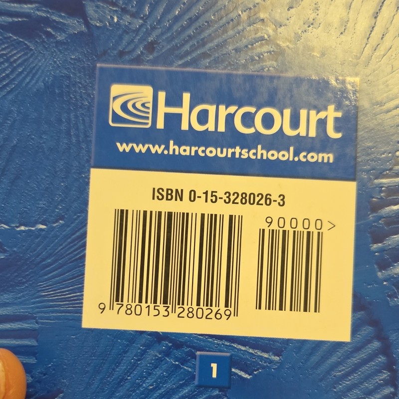 Harcourt Science Textbook (ISBN 0-15-328026-3)