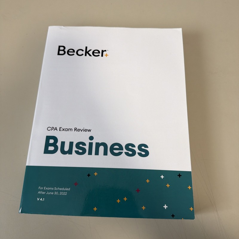 Becker CPA Exam Review Business V 4.1