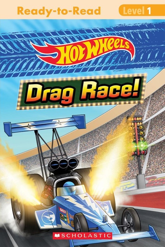 Drag Race (Hot Wheels: Reader, Level 1) Paperback Book