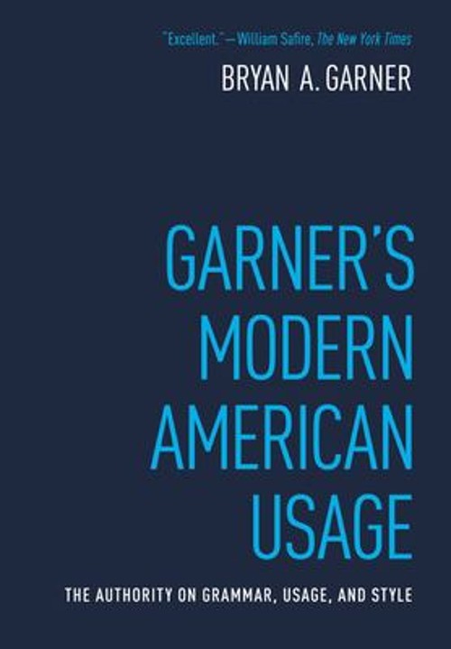 Garner’s Modern American Usage Hardcover Bryan Garner