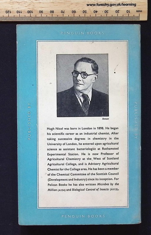 Microbes and Us by Hugh Nicol, 1955 1st Edition Pelican Books No. A326, PB gallery