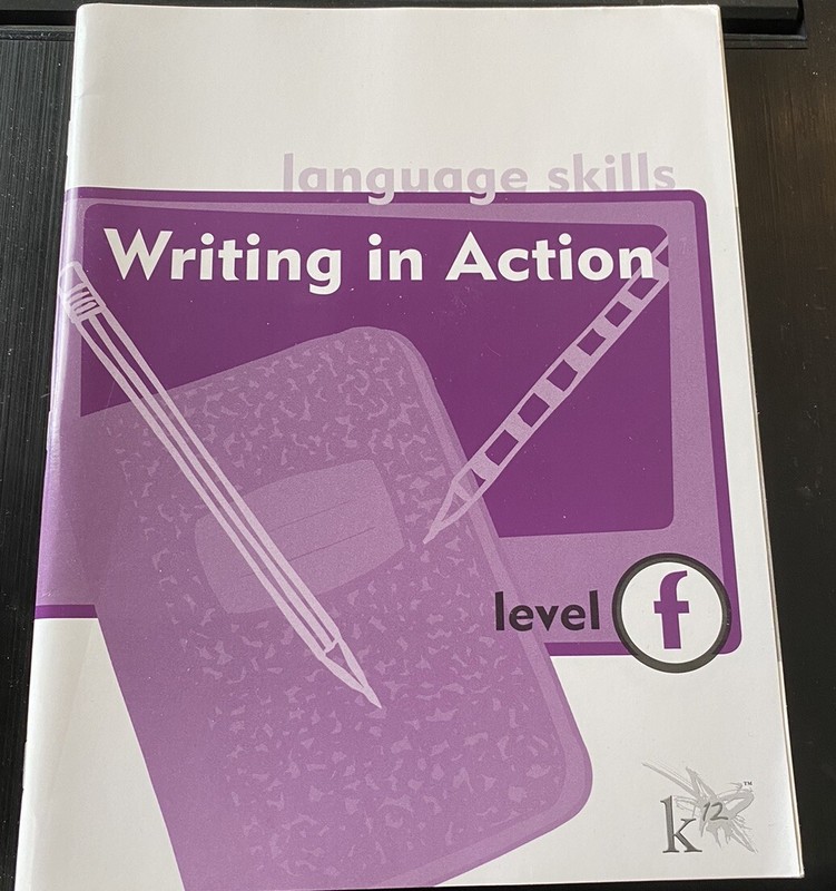 K12 Language Skills Writing In Action Level F