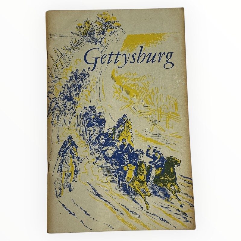 Gettysburg National Military Park Handbook 9 Frederick Tilberg 1954 Civil War
