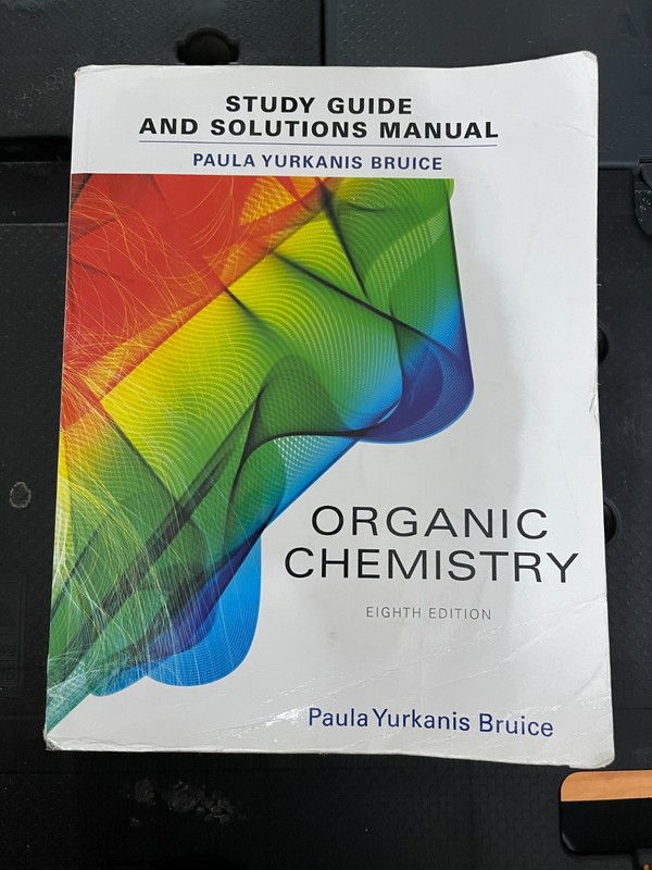 Student Study Guide and Solutions Manual for Organic Chemistry