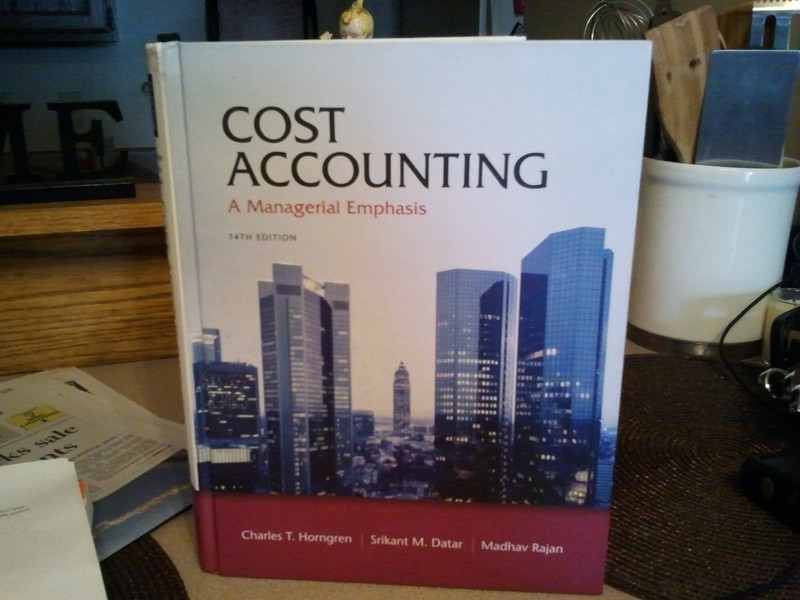 Cost Accounting: A Managerial Emphasis – hardcover Horngren, Charles T.|Data…
