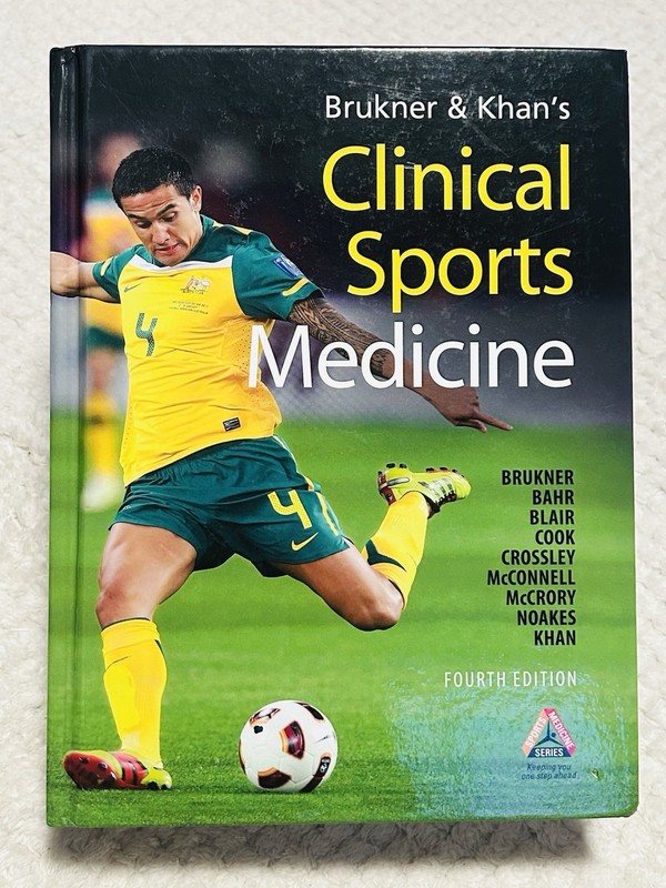 Brukner & Khan’s Clinical Sports Medicine 4th Edition Hardcover W/ Access Code