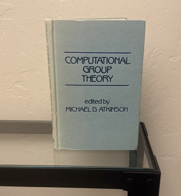 Computational Group Theory: Proceedings of the London Mathematical Society 1997