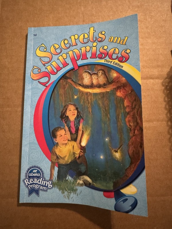 Abeka Reading Program Book Replacement- Secrets And Surprises 3rd Edition