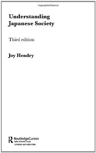 UNDERSTANDING JAPANESE SOCIETY (NISSAN INSTITUTE/ROUTLEDGE By Joy Hendry *VG+*