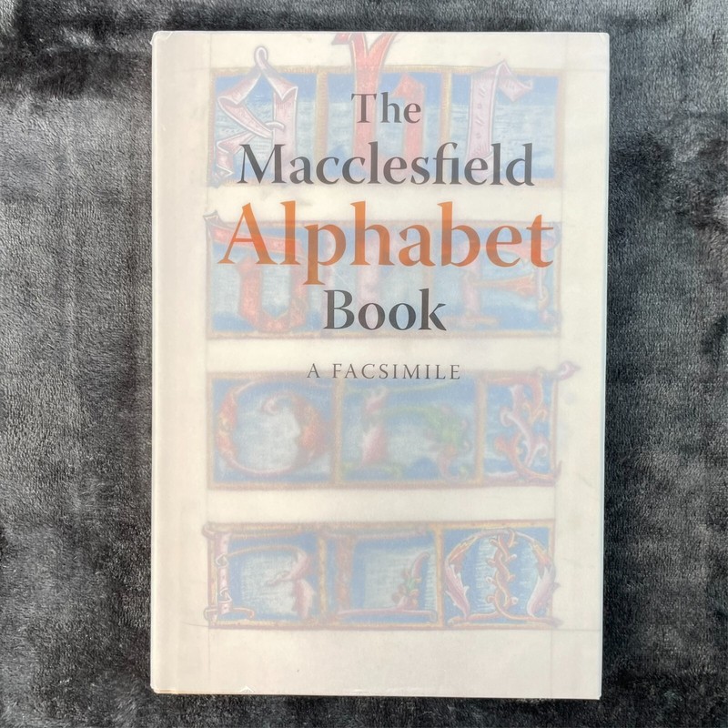 Macclesfield Alphabet A Facsimile by D. E. Hamel 2010 Hardcover EXCELLENT RARE