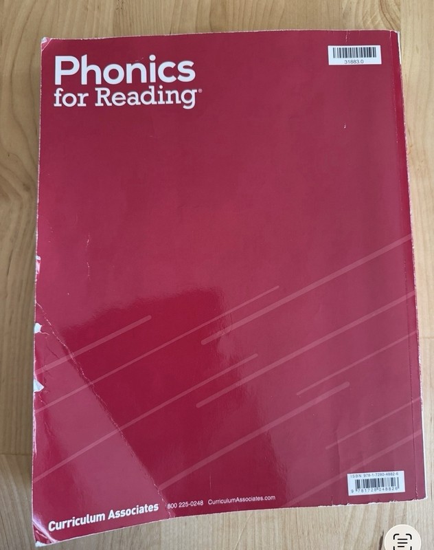 Phonics for Reading Level C Student Workbook 2024-2025 Edition gallery