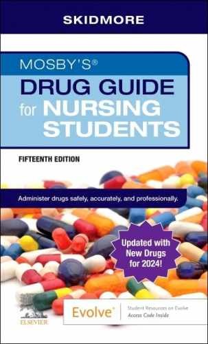 Mosby’s Drug Guide for Nursing – Paperback, by Skidmore-Roth RN MSN – New h