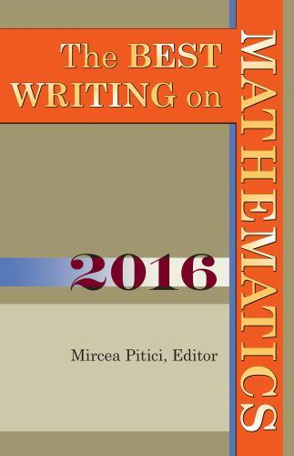 The Best Writing on Mathematics 2016 – 9780691175294, paperback