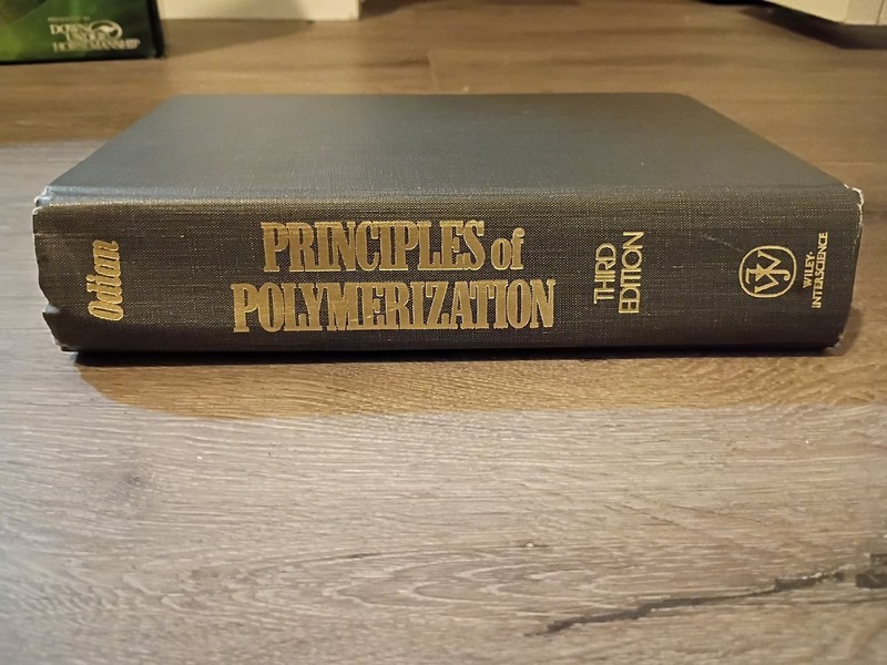 PRINCIPLES OF POLYMERIZATION, 3RD EDITION By George Odian - Hardcover EXCELLENT