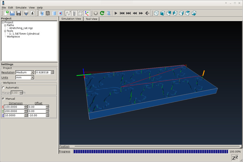 CNC Simulator Software for Milling & Router CAD CAM G-Code Viewer, Mac & Windows gallery