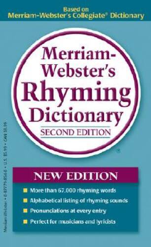 Merriam-Webster’s Rhyming Dictionary – Mass Market Paperback – ACCEPTABLE