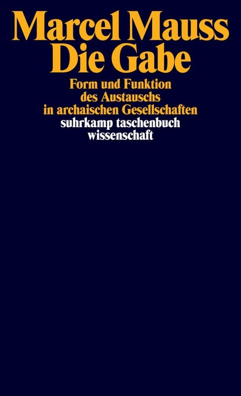 Marcel Mauss Ed Die Gabe: Form und Funktion des Austausc (Paperback) (UK IMPORT)