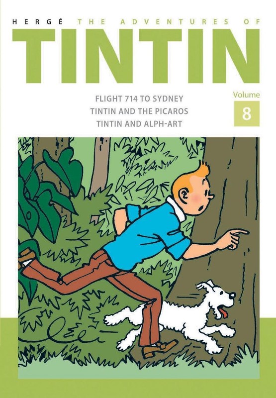 The Adventures of Tintin Volume 8 by Herg? (English) Hardcover Book