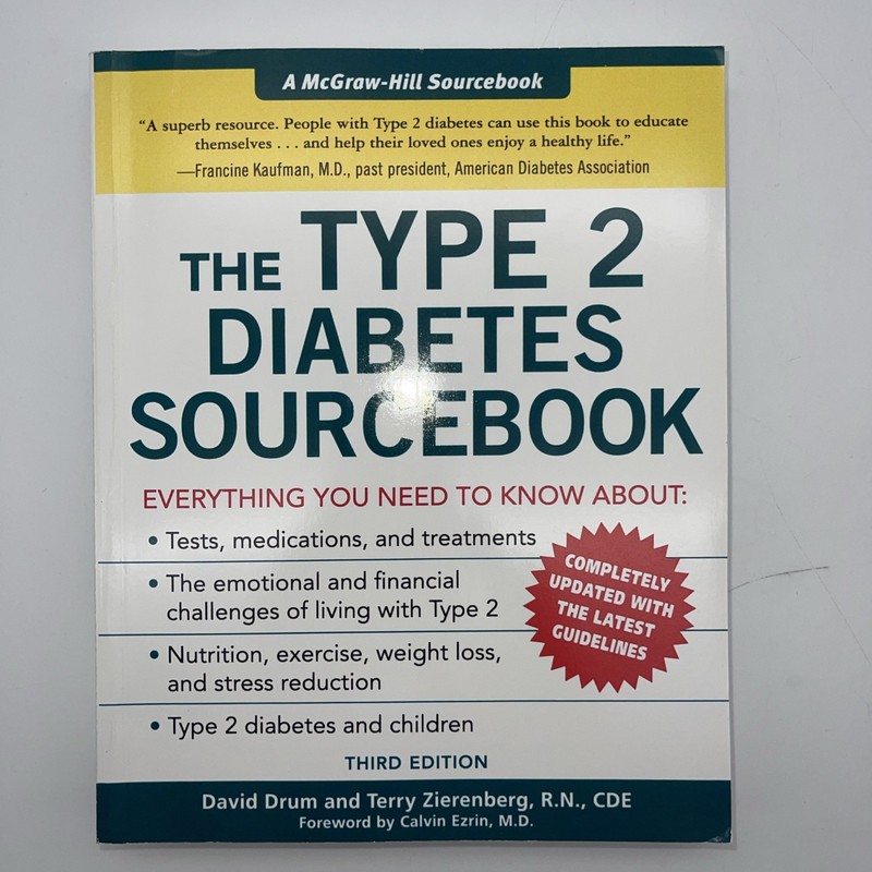 The Type 2 Diabetes Sourcebook by Drum, David; Zierenberg, Terry Paperback