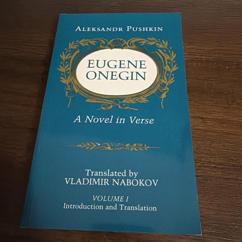 Eugene Onegin – A Novel in Verse: C… by Nabokov, Vladimir Paperback / softback