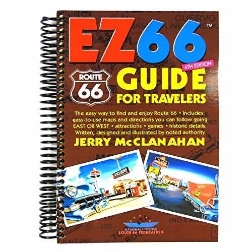 Route 66: EZ66 GUIDE For – Spiral-bound, by Jerry McClanahan; Jerry – Very Good