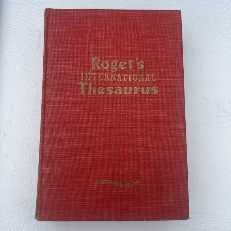 RARE! Roget’s International Thesaurus 1946 Edition Thomas Y Crowell (1960)
