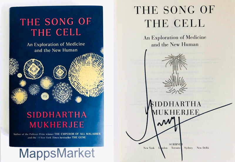 SIGNED IN PERSON The Song of the Cell by Siddartha Mukherjee 1/1 (2022, HC) NEW