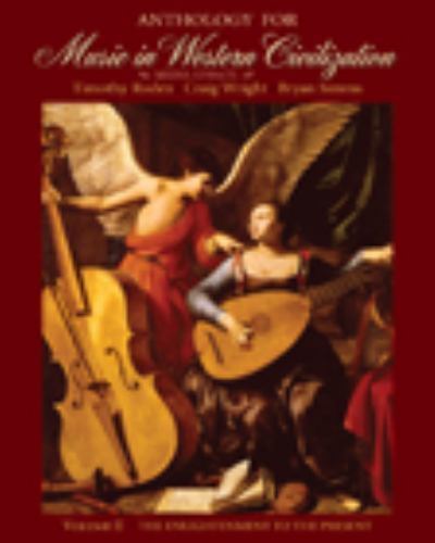 Anthology for Music in Western Civilization, Volum- 0495572756, Roden, paperback