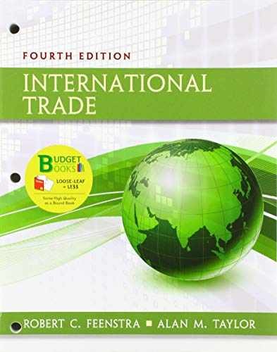 Loose-leaf Version for – Loose Leaf, by Feenstra Robert C.; – Very Good