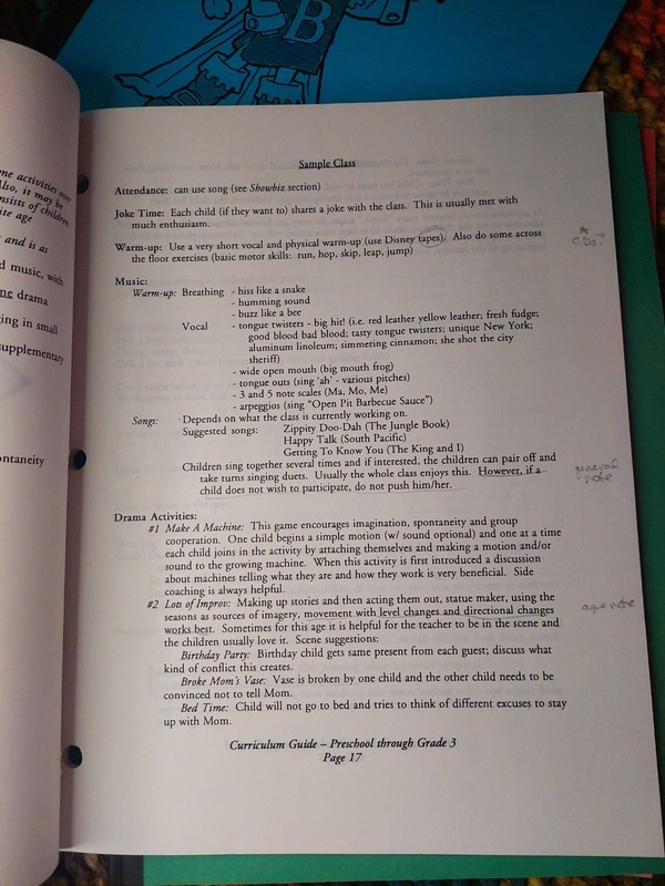 Children’s Performing Arts Curriculum Guides! Preschool through Grade 8 Complete gallery