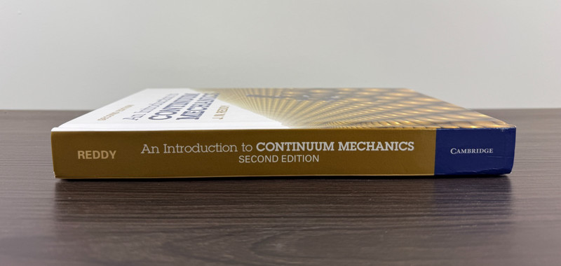 An Introduction to Continuum Mechanics 2nd Edition by J. N. Reddy - Hardcover gallery